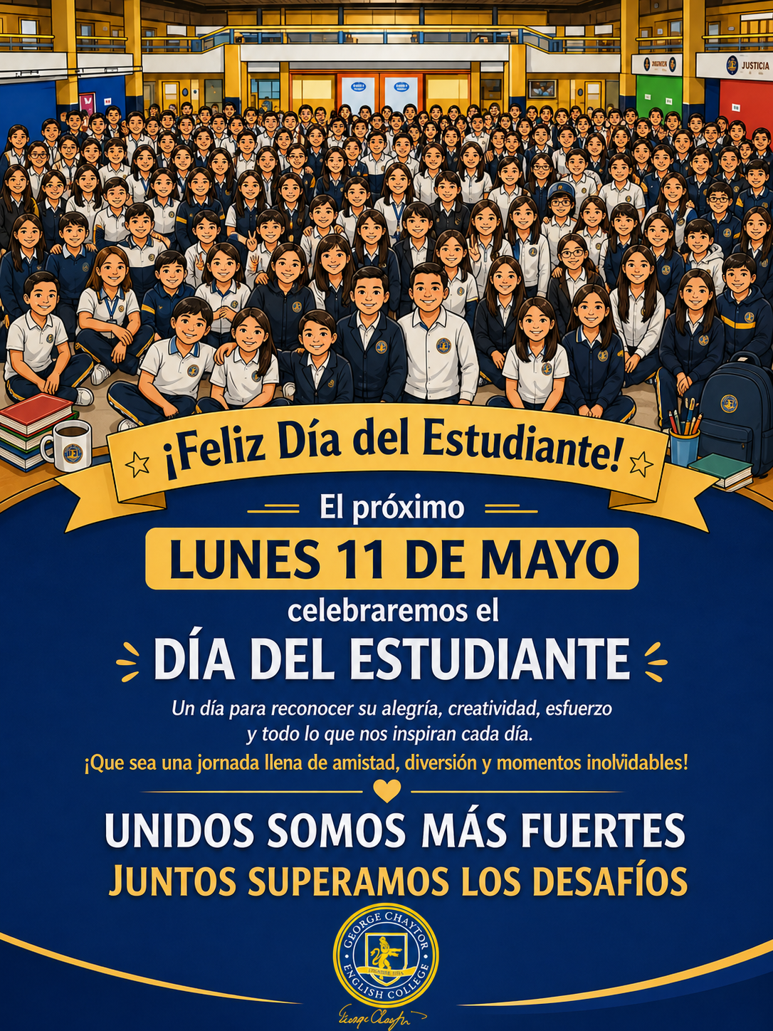 En este momento estás viendo Celebración «Día del estudiante 2026»